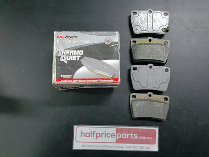 Repco Thermo Quiet Rear Brake Pad Set Suits Toyota Rav4 New Part