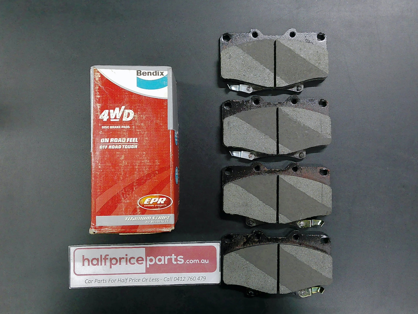 Bendix Front Brake Pad Set Suits Toyota Landcruiser New Part