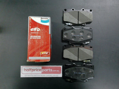 Bendix Front Brake Pad Set Suits Toyota Landcruiser New Part