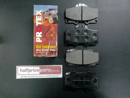 Protex Front Brake Pads Suits Foton Tunland/Toyota Hilux/Landcruiser/4Runner/Surf New Part