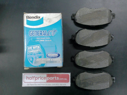 Bendix Front Brake Pad Set Suits Toyota Supra/Cresta/Aristo/Altezza/Mark II/Soarer/Chaser/Lexus/GS/IS/SC New Part