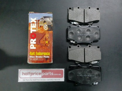 Protex Front Brake Pad Set Suits Toyota Landcruiser New Part