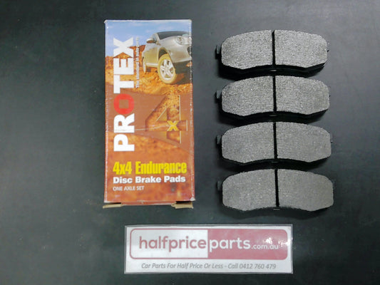 Protex Rear Brake Pads Suit Mitsubishi Pajero/Toyota Landcruiser/Prado/FJ Cruiser/Fortuner New Part