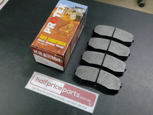 Protex Rear Brake Pads Suit Mitsubishi Pajero/Toyota Landcruiser/Prado/FJ Cruiser/Fortuner New Part