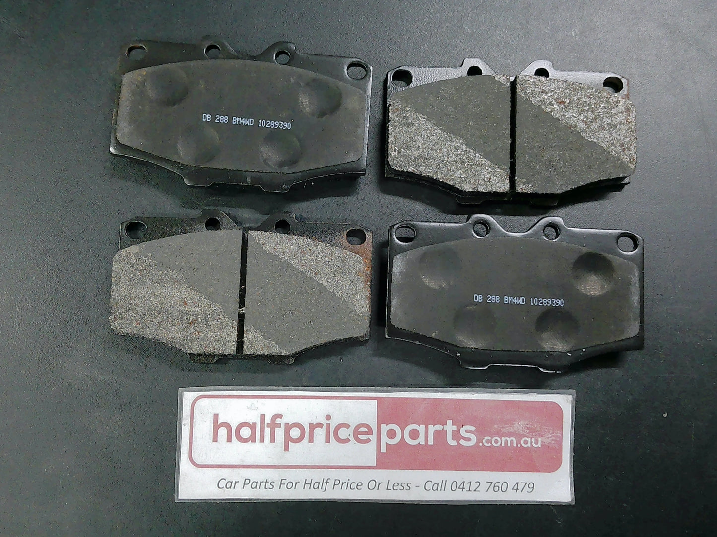 Bendix Front Brake Pad Set Suits Toyota Camry/Holden Apollo New Part