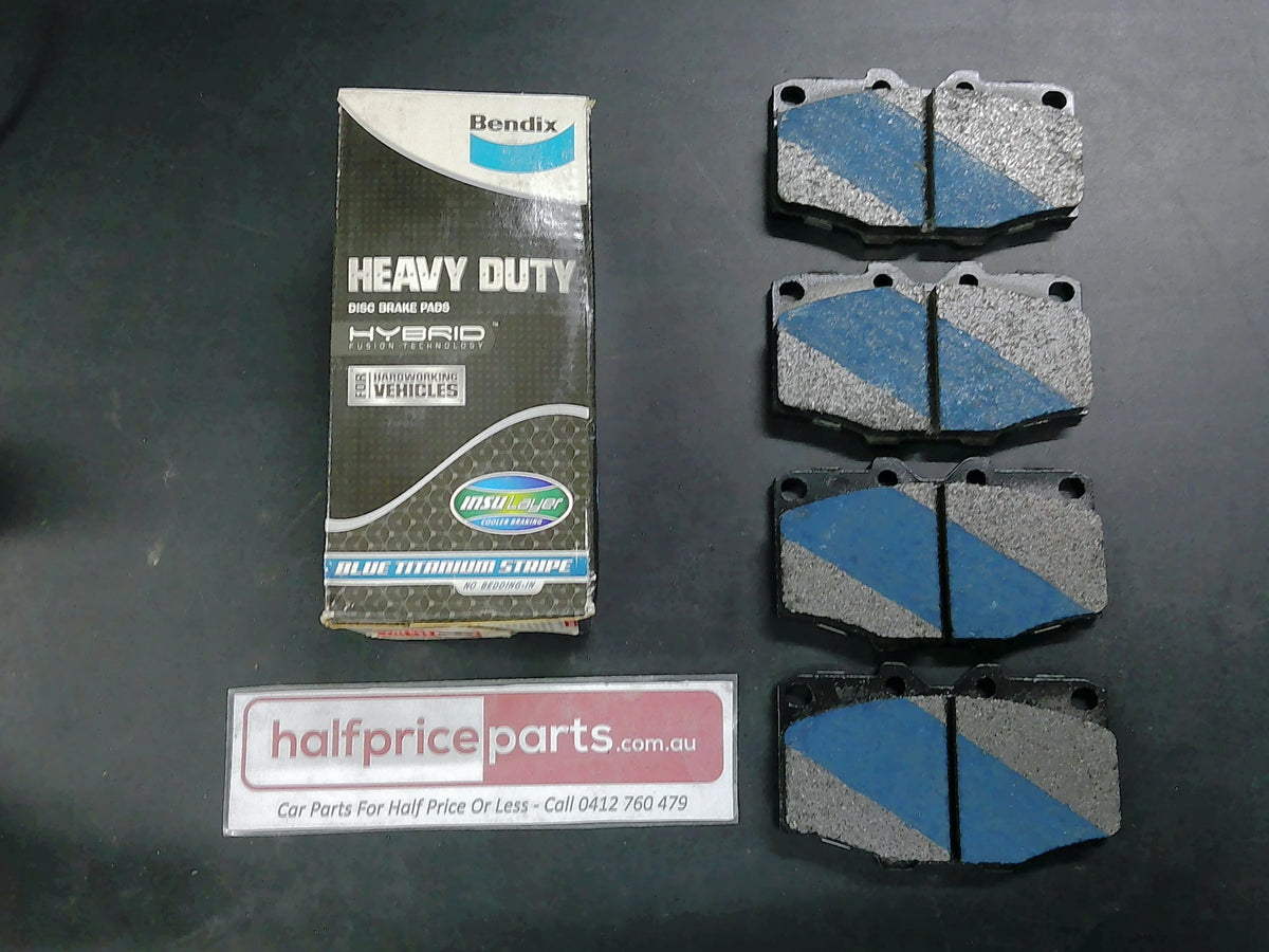 Bendix Heavy Duty Front Brake Pad Set Suits Toyota Landcruiser/Hilux/4Runner New Part