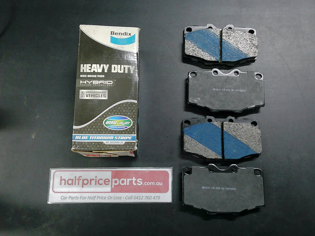 Bendix Heavy Duty Front Brake Pad Set Suits Toyota Landcruiser/Hilux/4Runner New Part