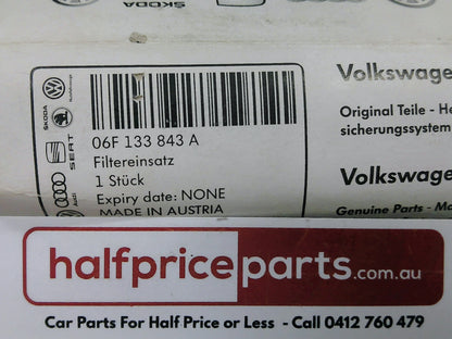 Volkswagen Genuine Air Filter Suits Audi A3/TT/Volkswagen EOS/Golf/Jetta/Passat New Part