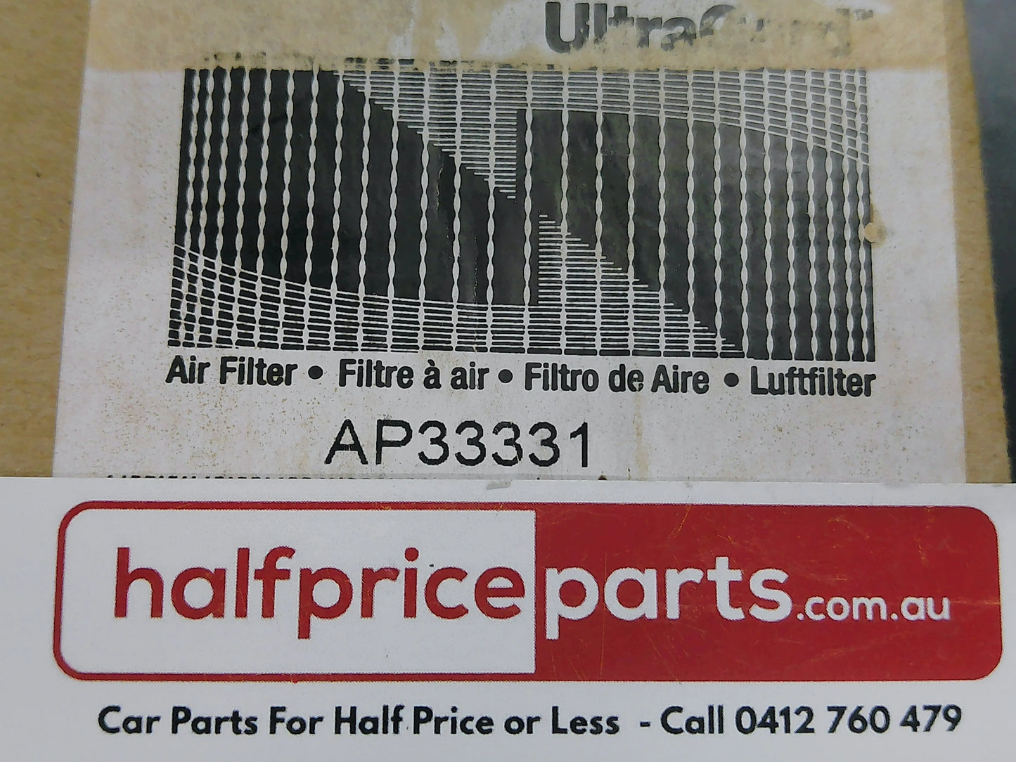 John Deere Genuine Inner Air Filter New Part