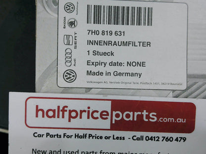 Volkswagen Genuine Cabin Filter Suits Audi/Porsche/Volkswagen New Part