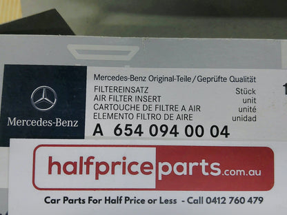 Mercedes Benz E-Class/S-Class/CLS/C-Class/AMG GT/GLE/GLS/G-Class/CLE Genuine Air Filter New Part