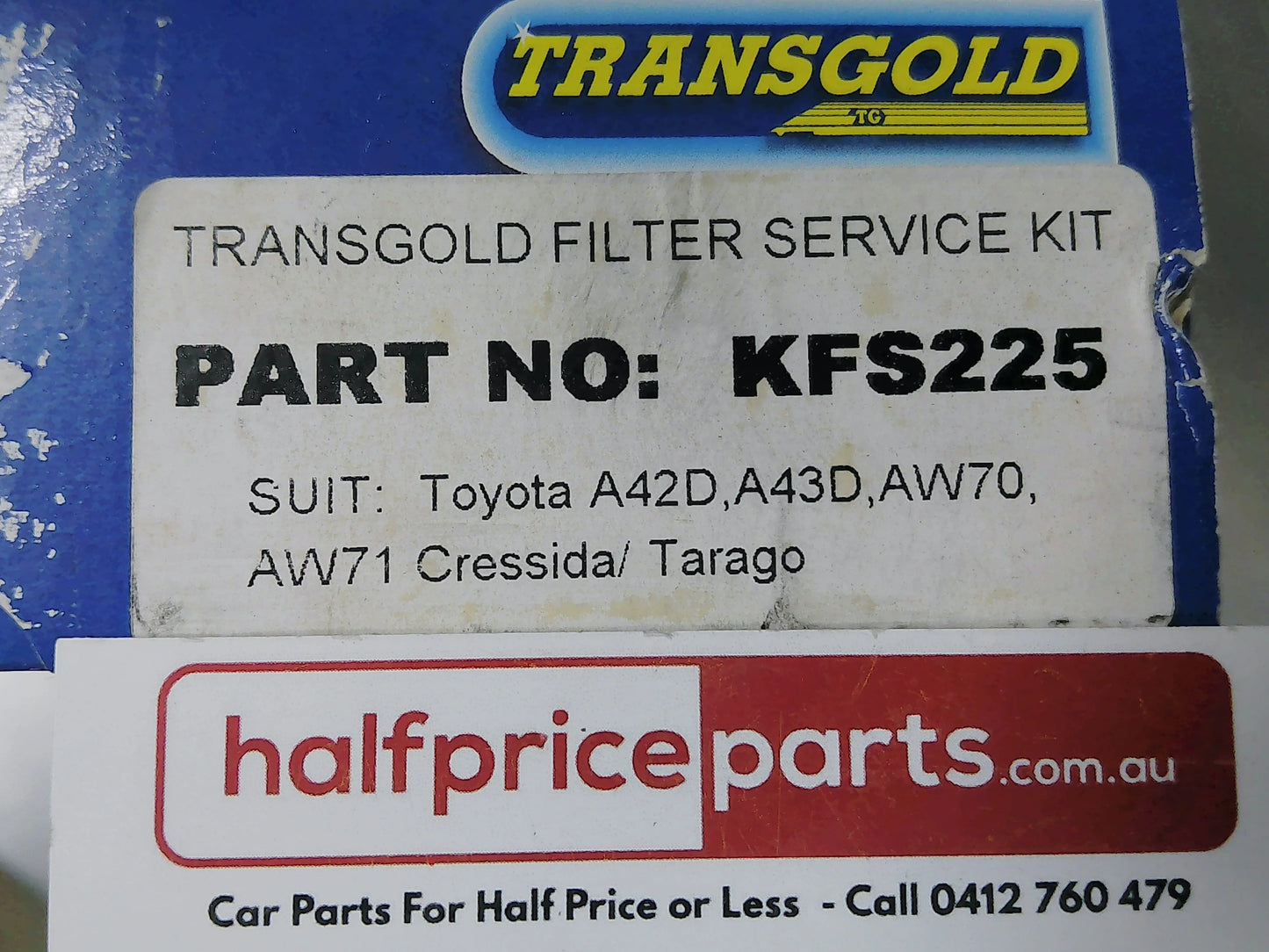 Transgold Automatic Transmission Filter Kit Suitable for Toyota/Volvo New Part
