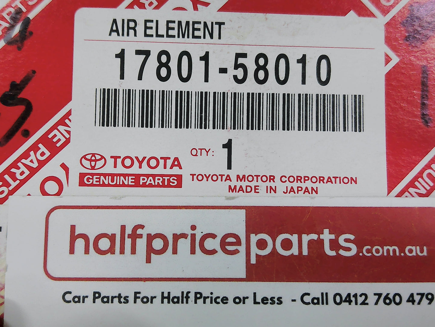 Toyota Dyna/Dyna 200/Dyna 150/Landcruiser Prado/Coaster Air Filter New Part
