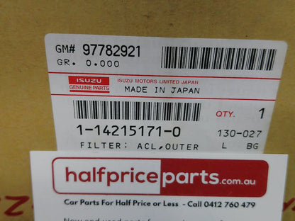 Isuzu Truck/Nissan UD/Hino Ranger Genuine Air Filter New Part