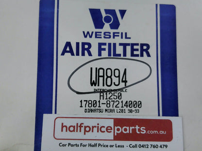 Wesfil Air Filter Suits Daihatsu Mira New Part