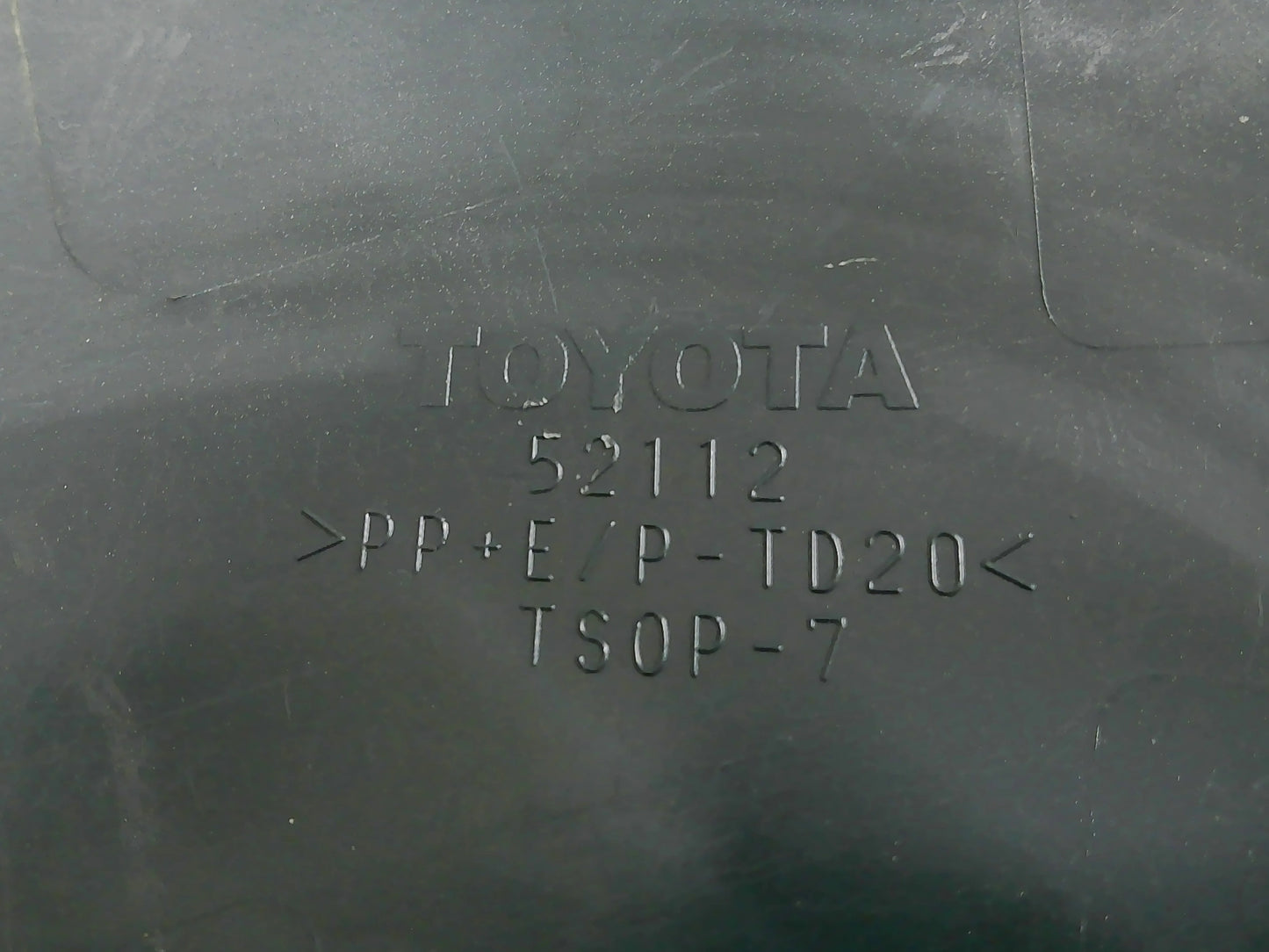Toyota Hilux N70 Genuine Front Bumper Moulding Trims Used Part