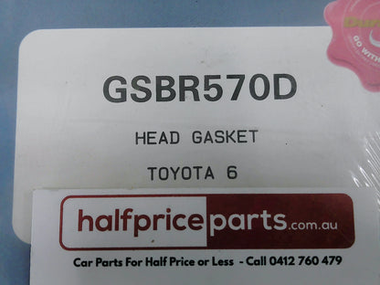 Durapro Head Gasket Suits Toyota 75/60/50/47 Series Landcruiser/Dyna/Coaster New Part