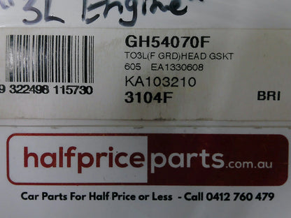 Diesel Power Parts Cylinder Head Gasket Suits Toyota Hilux New Part
