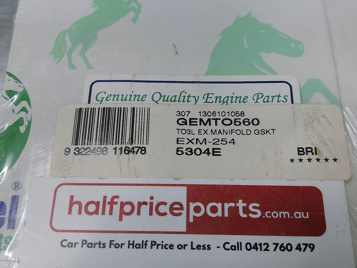 Diesel Power Parts Exhaust Manifold Gasket Toyota Landcruiser New Part