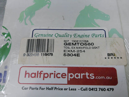 Diesel Power Parts Exhaust Manifold Gasket Toyota Landcruiser New Part
