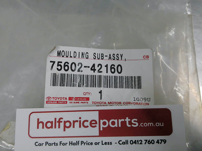 Toyota Rav4 Genuine Left Hand Front Flare Moulding New Part