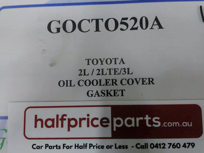Diesel Power Parts Oil Cooler Cover Gasket Suits Toyota L Series Engines New Part
