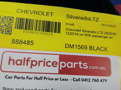 Shevron Dash Mat Suits Chevrolet Silverado LTZ/2500 New Part