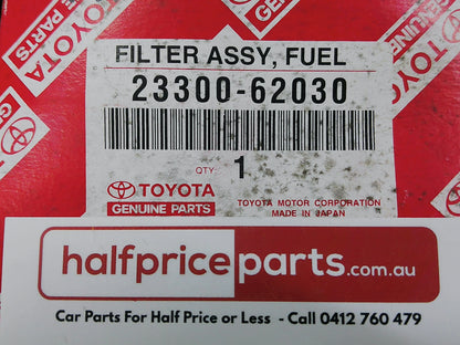 Toyota 4Runner/Cresta/Landcruiser Prado/Crown/Hilux Genuine Fuel Filter New Part