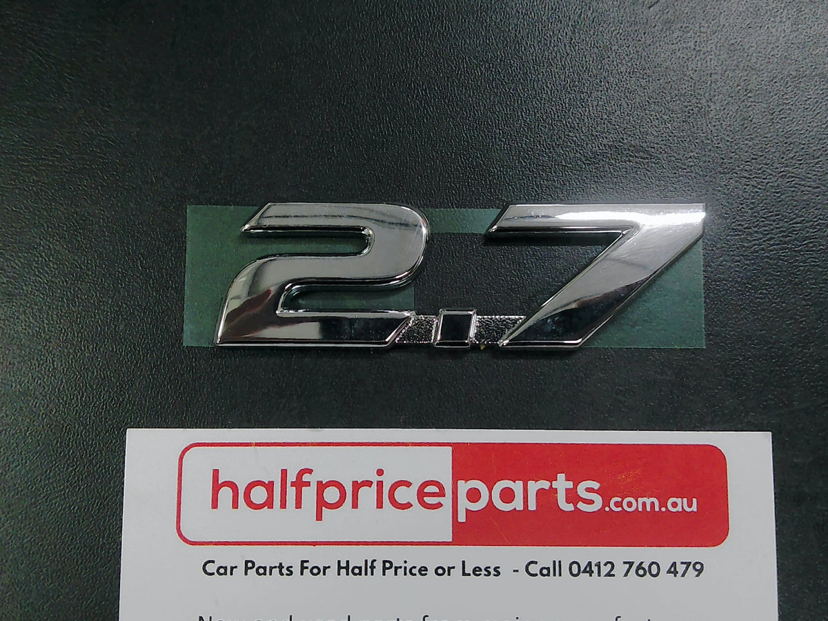 Toyota Hilux Genuine Front Door Chrome Emblem New Part
