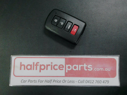 Toyota Aurion/Camry Genuine 4 Button Remote Transmitter New Part