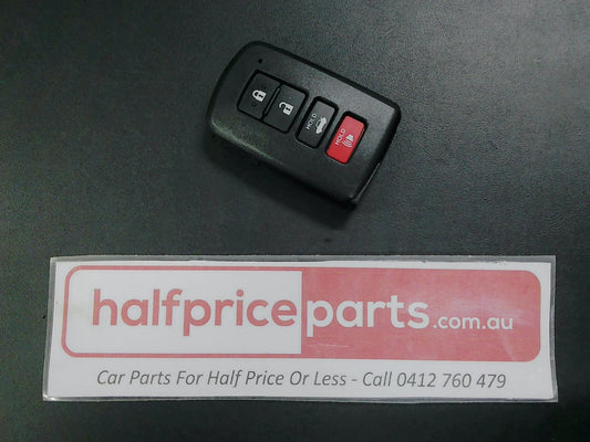 Toyota Aurion/Camry Genuine 4 Button Remote Transmitter New Part