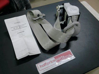 Toyota Coaster Genuine Front Right Hand Seat Seat Belt Assembly (Grey) New Part