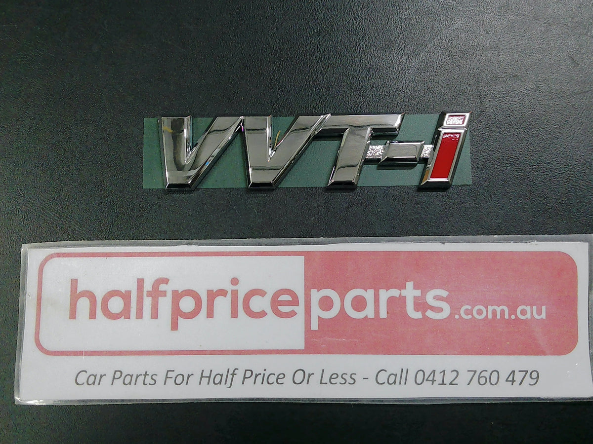Toyota Hilux Genuine VVT-i Front Door Emblem New Part