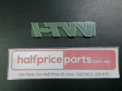 Toyota Hilux Genuine VVT-i Front Door Emblem New Part