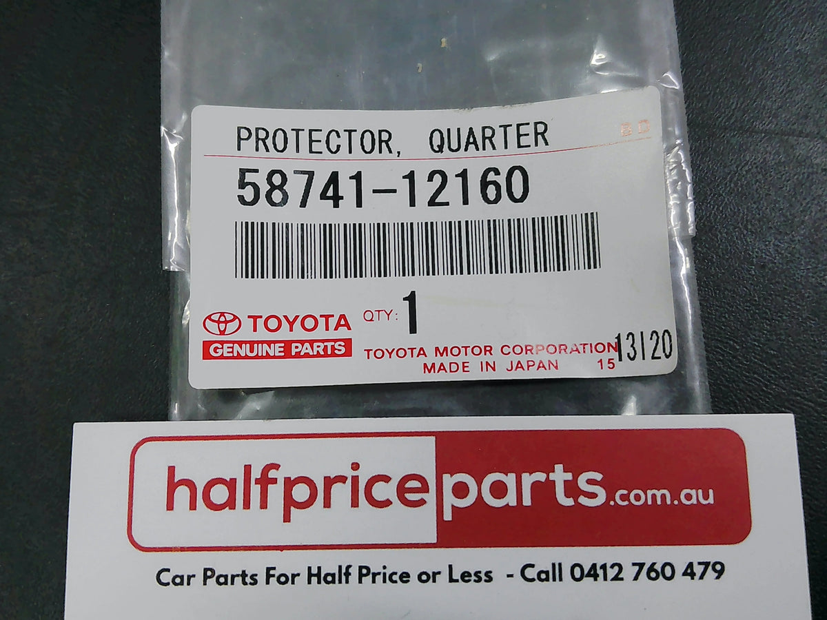 Toyota Corolla Genuine Right Hand Rear Quarter Dog Leg Stone Guard New Part