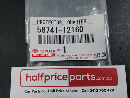 Toyota Corolla Genuine Right Hand Rear Quarter Dog Leg Stone Guard New Part