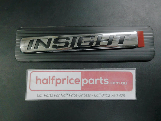 Honda Insight Genuine Rear Nameplate Emblem New Part
