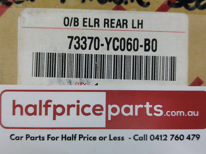 Toyota Camry Genuine Rear Middle Seat Belt New Part