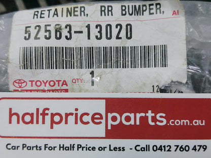 Toyota Corolla Genuine Left Hand Rear Upper Bumper Bar Retainer New Part