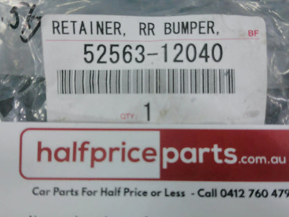 Toyota Corolla Genuine Left Hand Rear Upper Bar Retainer New Part