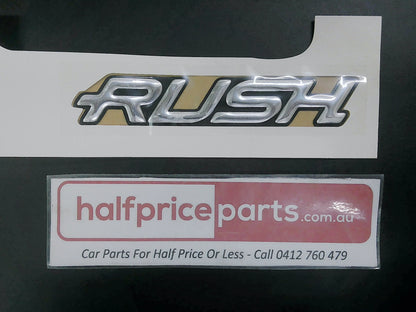 Toyota Rush Genuine Chrome Emblem New Part