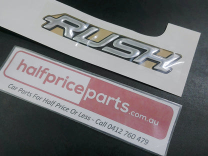 Toyota Rush Genuine Chrome Emblem New Part