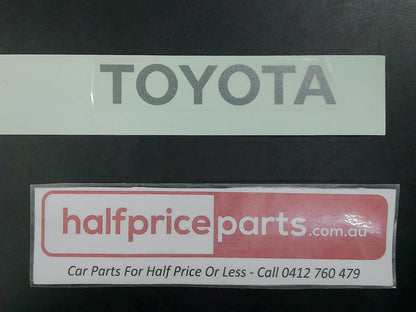 Toyota Starlet Genuine Rear Door Hatch Decal New Part