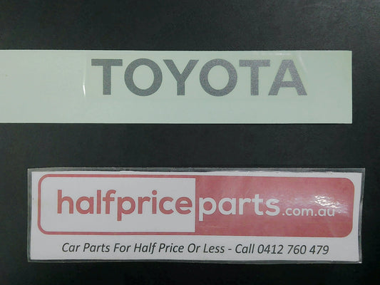 Toyota Starlet Genuine Rear Door Hatch Decal New Part