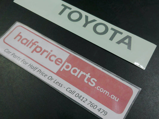 Toyota Starlet Genuine Rear Door Hatch Decal New Part