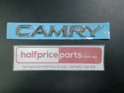 Toyota Camry Atara Genuine Rear Boot Lid Decal Badge New Part