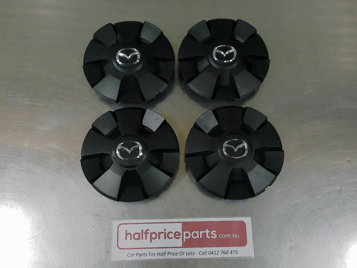 Mazda BT-50 TF Genuine 18 Inch Alloy Wheel Centre Caps Set Of 4 Used Part
