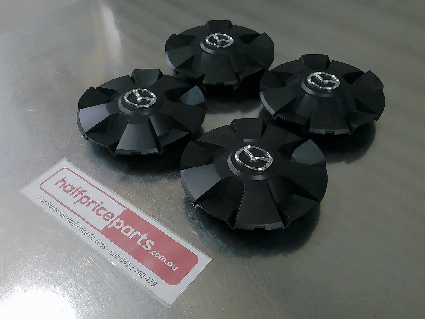 Mazda BT-50 TF Genuine 18 Inch Alloy Wheel Centre Caps Set Of 4 Used Part