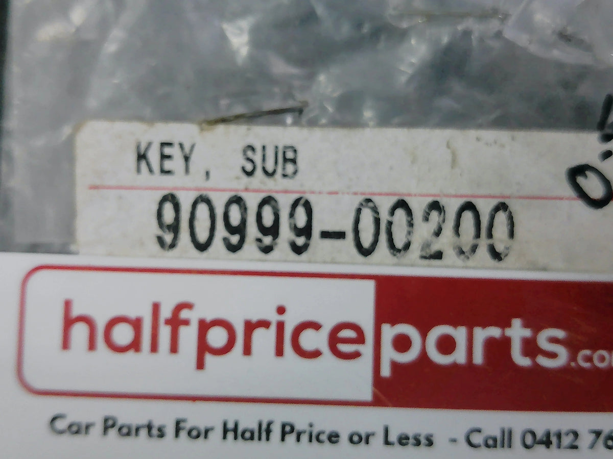 Toyota Landcruiser Genuine Blank Key New Part