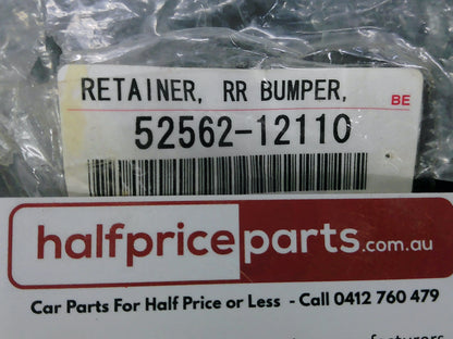 Toyota Corolla Genuine Right Hand Upper Rear Bumper Retainer New Part